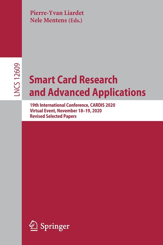 Front cover_Smart Card Research and Advanced Applications