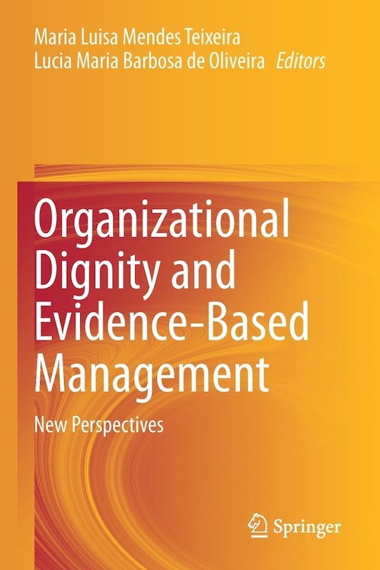 Couverture_Organizational Dignity and Evidence-Based Management