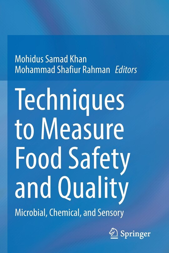 Front cover_Techniques to Measure Food Safety and Quality