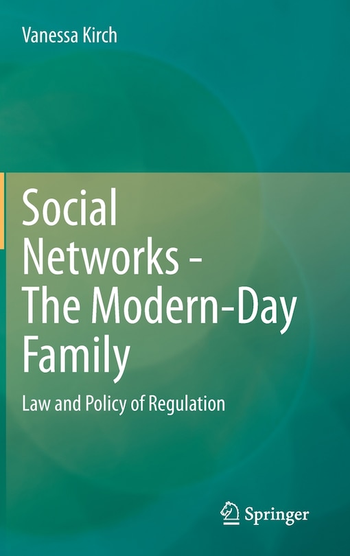 Couverture_Social Networks - The Modern-day Family