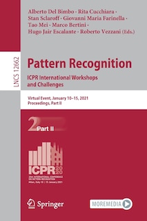 Couverture_Pattern Recognition. Icpr International Workshops and Challenges