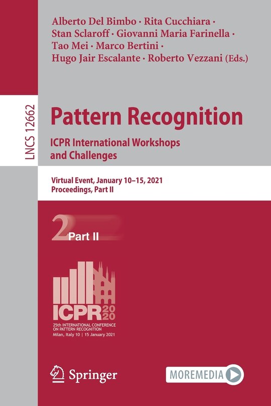 Couverture_Pattern Recognition. Icpr International Workshops and Challenges