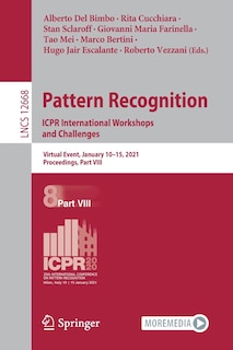 Couverture_Pattern Recognition. Icpr International Workshops and Challenges