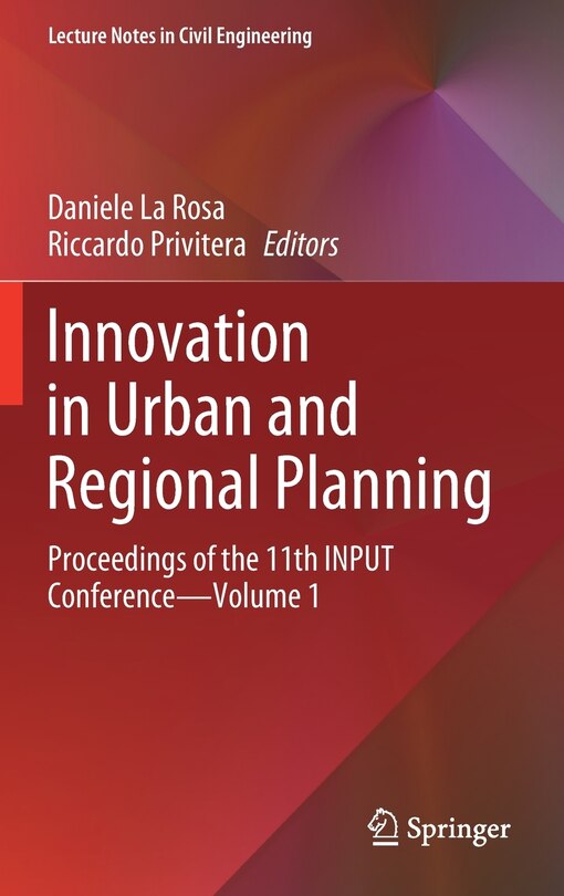 Couverture_Innovation In Urban And Regional Planning