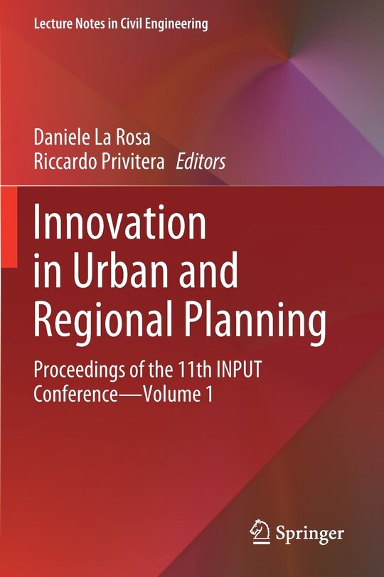 Front cover_Innovation in Urban and Regional Planning