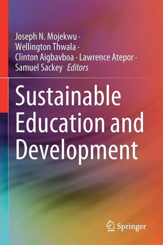 Front cover_Sustainable Education and Development