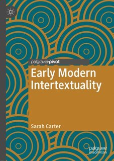 Couverture_Early Modern Intertextuality