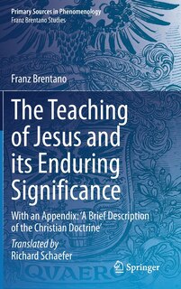 Front cover_The Teaching of Jesus and its Enduring Significance