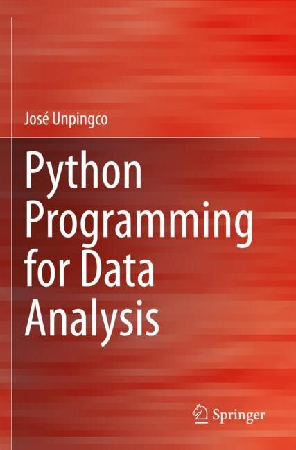 Front cover_Python Programming for Data Analysis