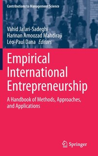 Couverture_Empirical International Entrepreneurship
