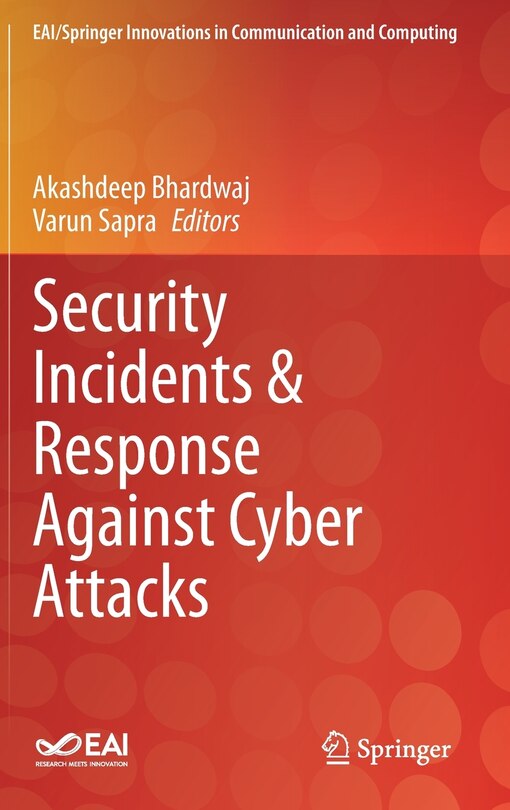 Couverture_Security Incidents and Response Against Cyber Attacks