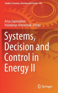 Couverture_Systems, Decision And Control In Energy Ii