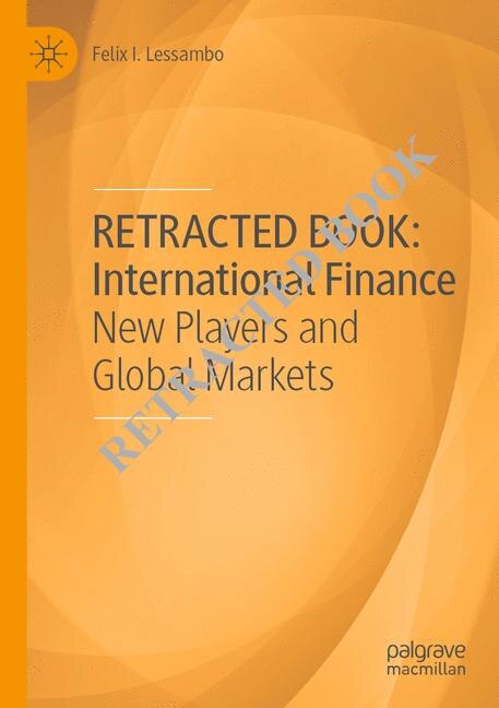 International Finance: New Players And Global Markets