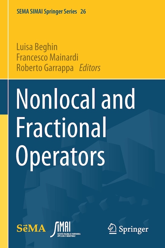 Front cover_Nonlocal and Fractional Operators