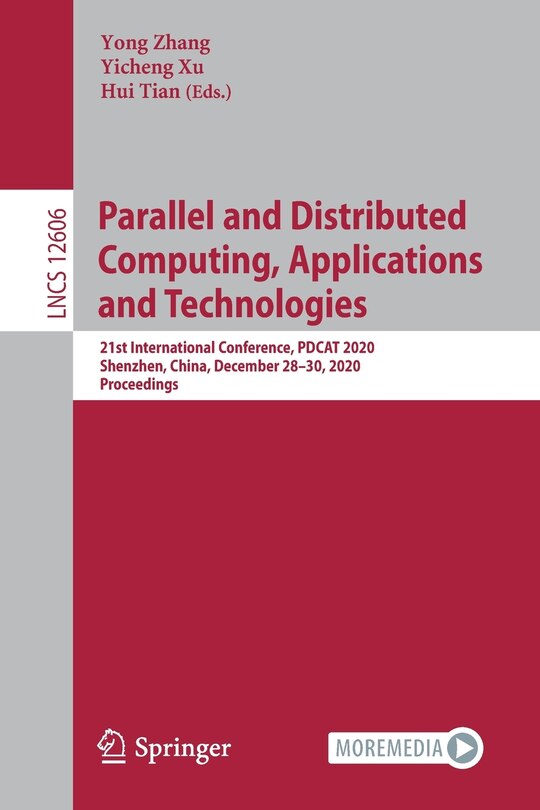 Couverture_Parallel And Distributed Computing, Applications And Technologies