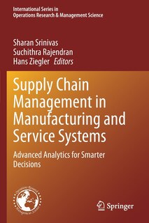 Front cover_Supply Chain Management in Manufacturing and Service Systems