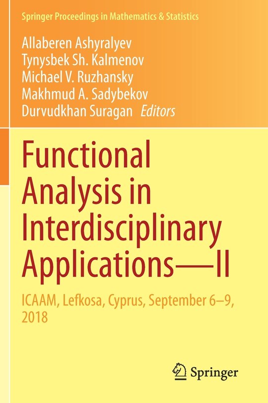 Front cover_Functional Analysis in Interdisciplinary Applications-II