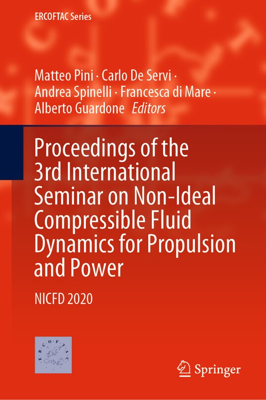 Front cover_Proceedings Of The 3rd International Seminar On Non-ideal Compressible Fluid Dynamics For Propulsion And Power
