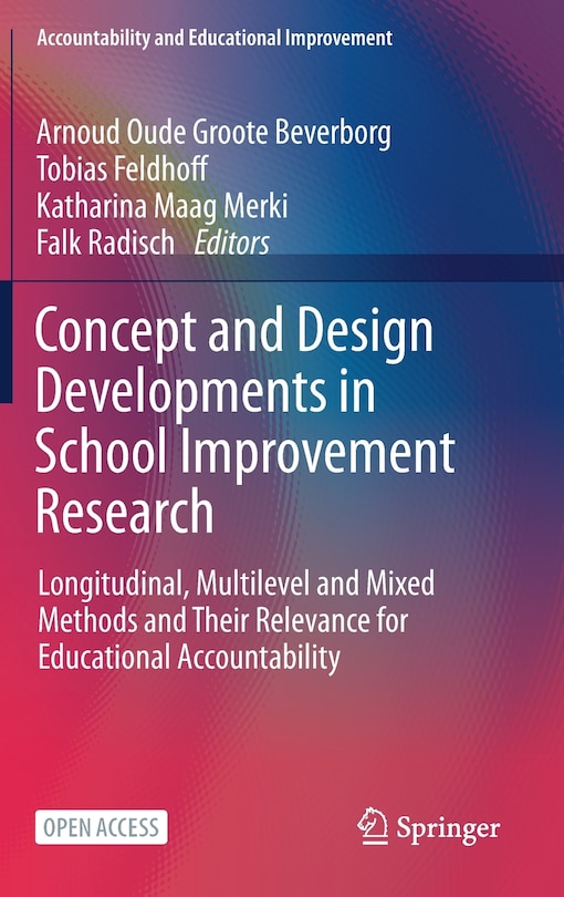 Couverture_Concept and Design Developments in School Improvement Research