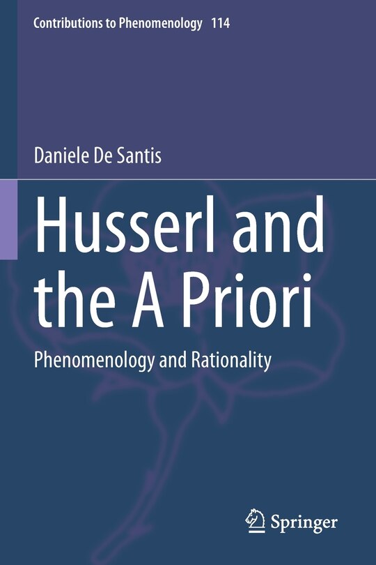 Front cover_Husserl and the A Priori
