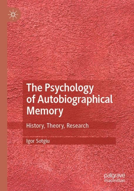 Couverture_The Psychology of Autobiographical Memory