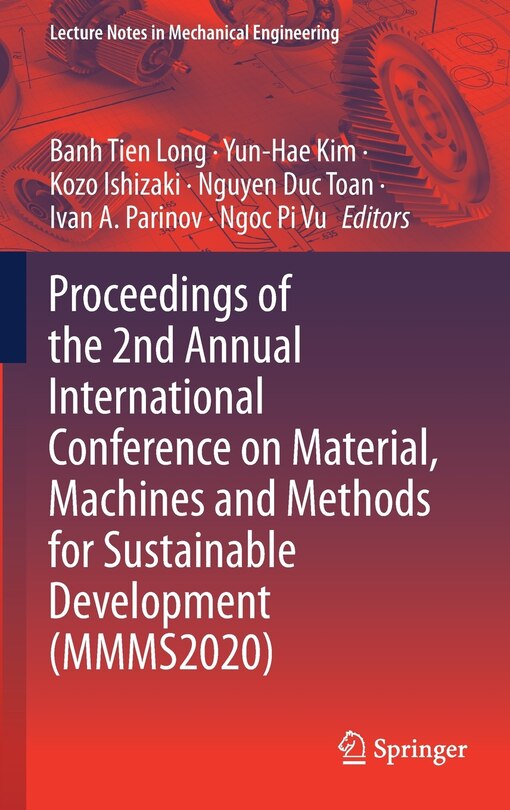 Couverture_Proceedings Of The 2nd Annual International Conference On Material, Machines And Methods For Sustainable Development (mmms2020)