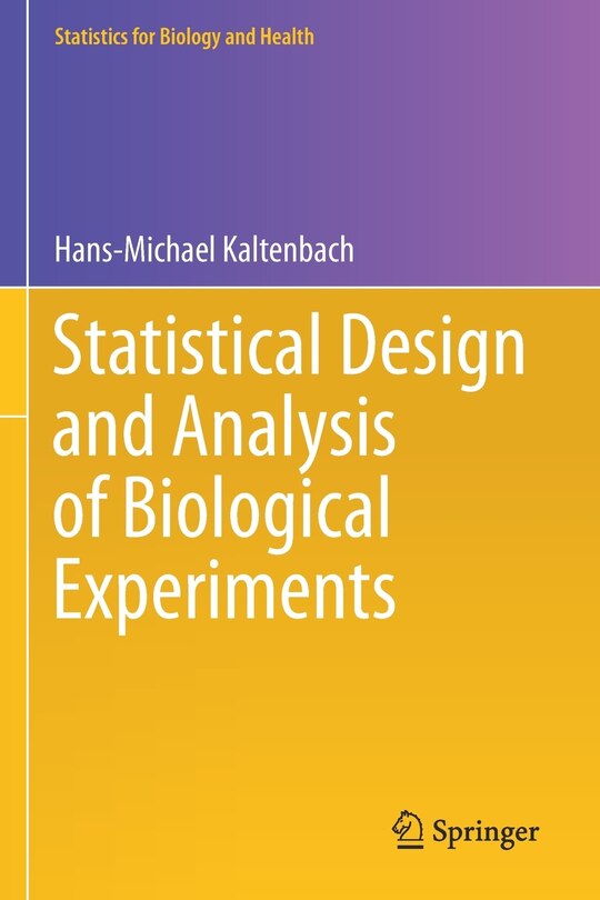 Couverture_Statistical Design and Analysis of Biological Experiments
