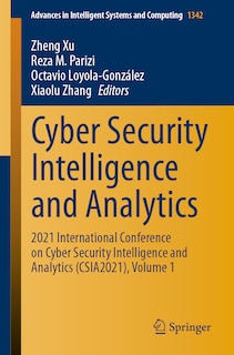 Couverture_Cyber Security Intelligence And Analytics