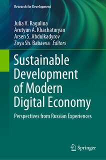 Couverture_Sustainable Development Of Modern Digital Economy