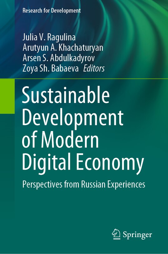 Couverture_Sustainable Development Of Modern Digital Economy