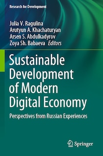 Front cover_Sustainable Development of Modern Digital Economy