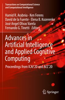 Front cover_Advances in Artificial Intelligence and Applied Cognitive Computing