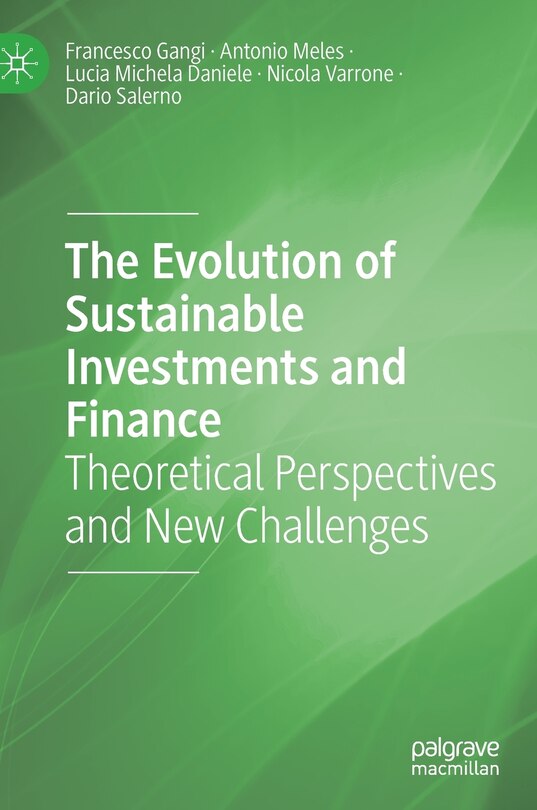 Front cover_The Evolution Of Sustainable Investments And Finance