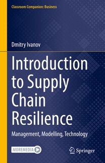 Front cover_Introduction To Supply Chain Resilience