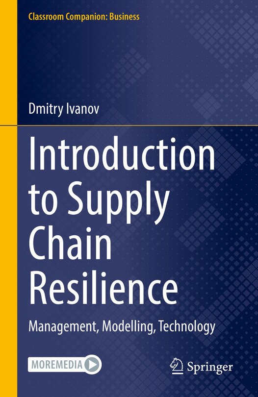 Front cover_Introduction To Supply Chain Resilience