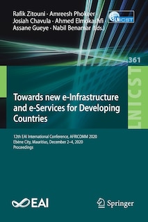Front cover_Towards new e-Infrastructure and e-Services for Developing Countries
