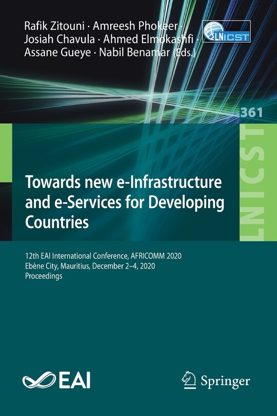 Front cover_Towards new e-Infrastructure and e-Services for Developing Countries