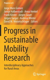 Couverture_Progress in Sustainable Mobility Research