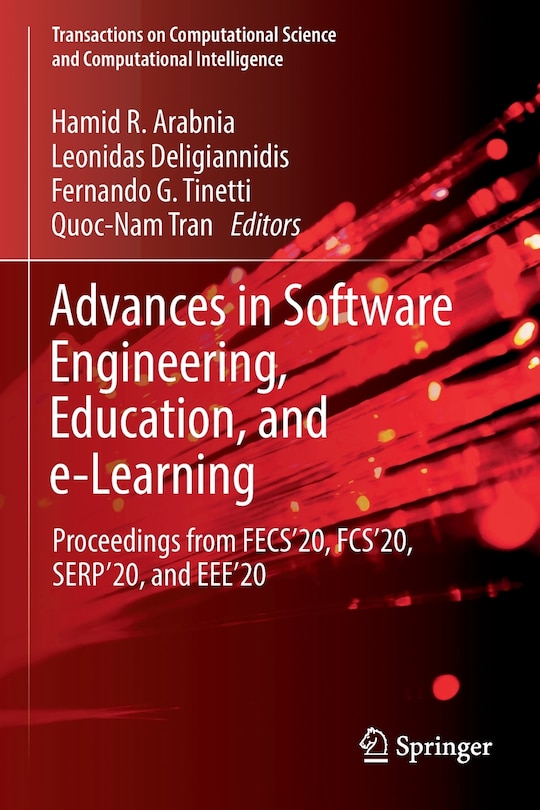 Front cover_Advances In Software Engineering, Education, And E-learning