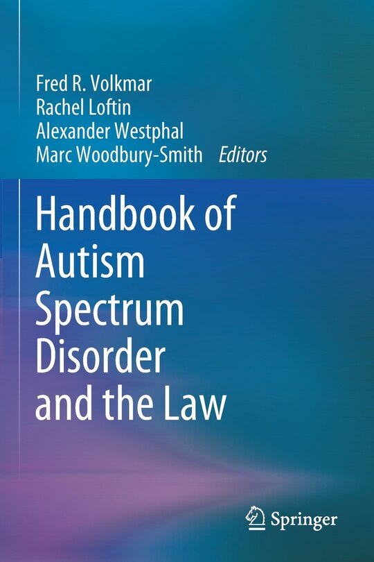 Couverture_Handbook of Autism Spectrum Disorder and the Law