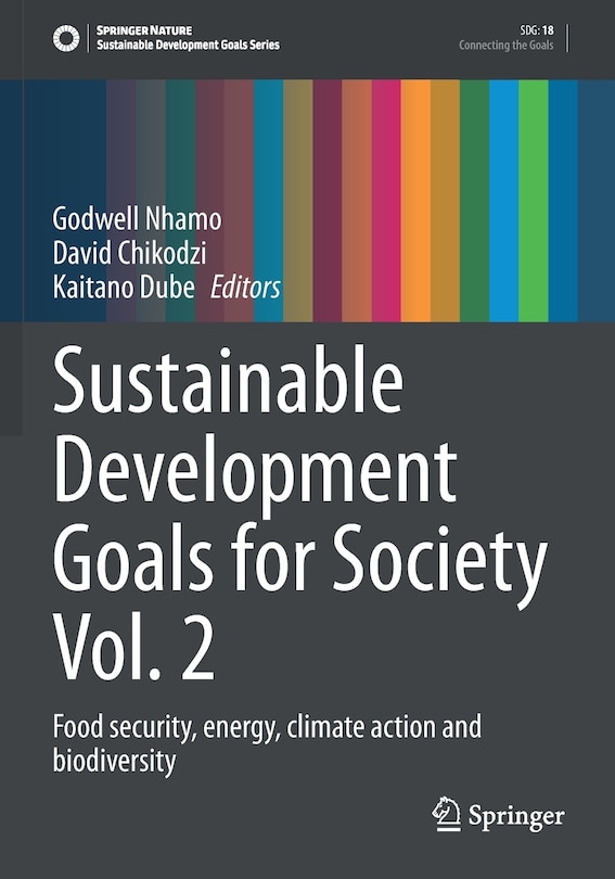 Front cover_Sustainable Development Goals for Society Vol. 2