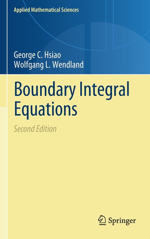 Couverture_Boundary Integral Equations