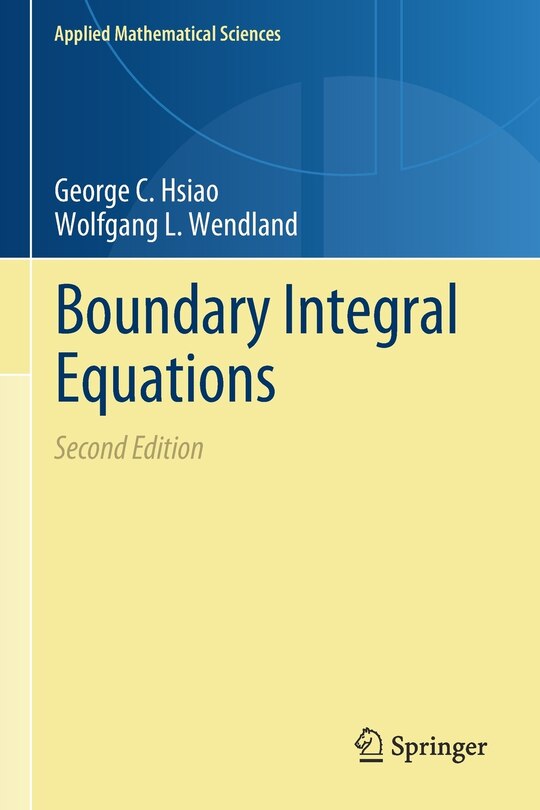 Couverture_Boundary Integral Equations