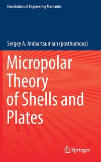 Couverture_Micropolar Theory Of Shells And Plates