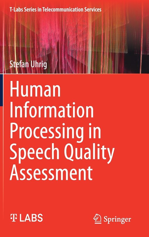 Couverture_Human Information Processing in Speech Quality Assessment
