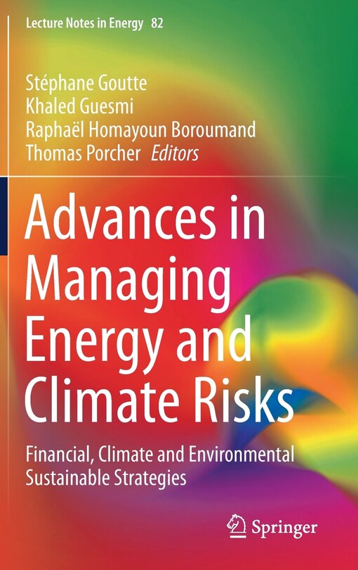 Front cover_Advances In Managing Energy And Climate Risks