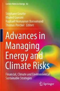 Front cover_Advances in Managing Energy and Climate Risks