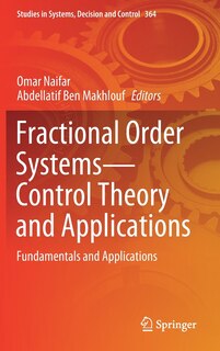 Front cover_Fractional Order Systems-control Theory And Applications
