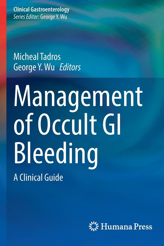 Front cover_Management of Occult GI Bleeding