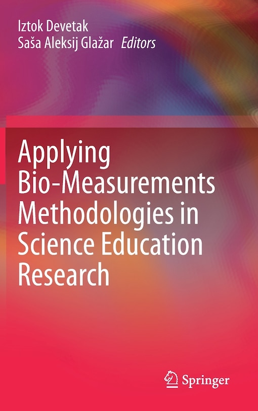 Front cover_Applying Bio-Measurements Methodologies in Science Education Research